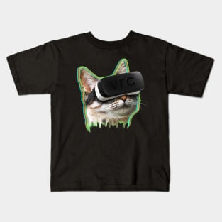 cat funny t-shirt Kids T-Shirt